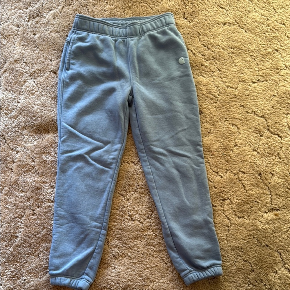 Small Blue Carhartt Sweatpants